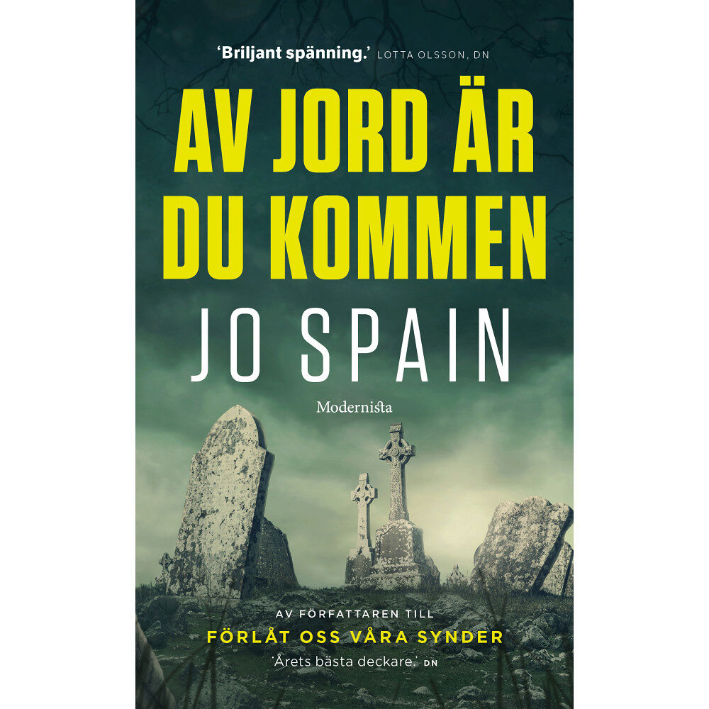 Jo Spain Av jord är du kommen (pocket)