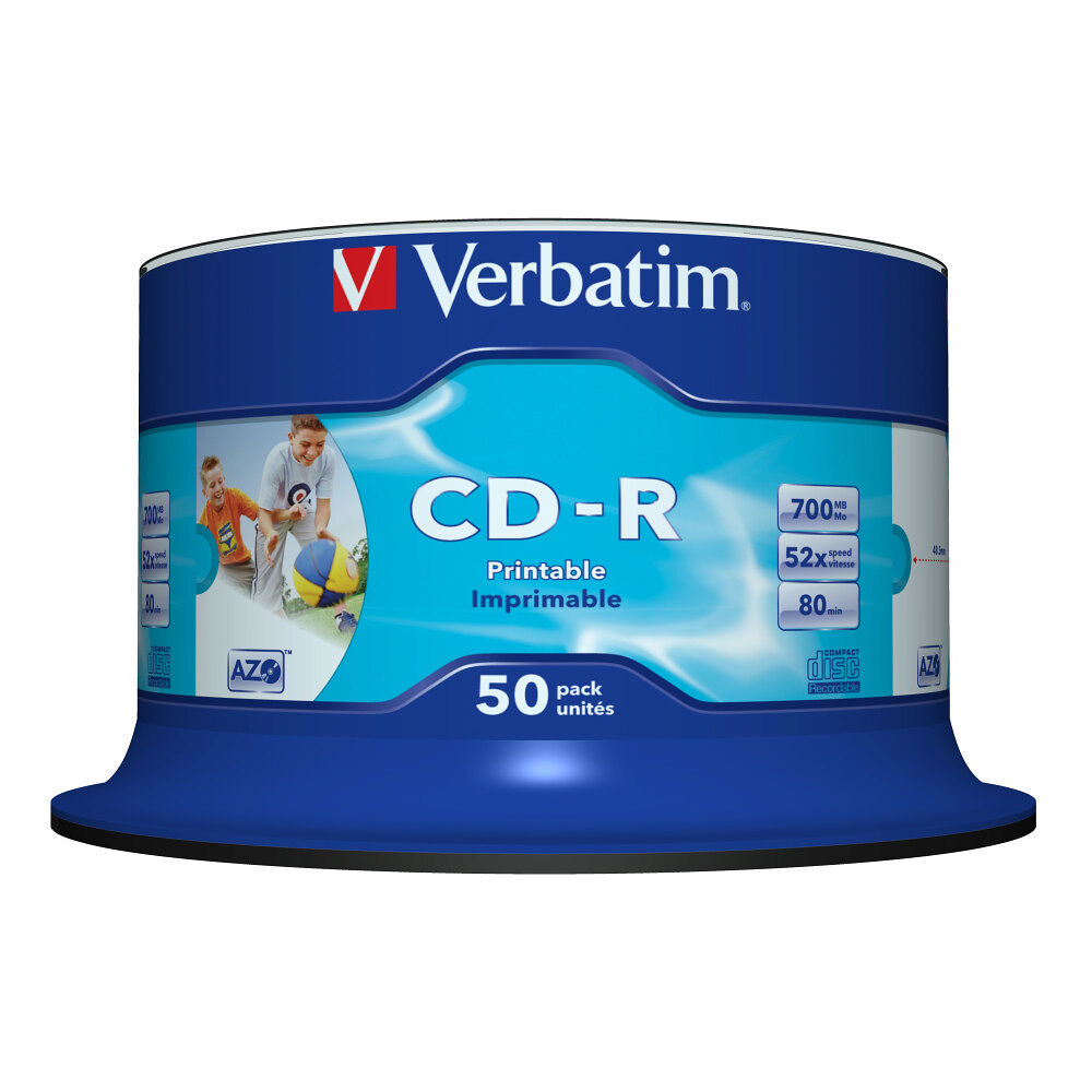 VERBATIM Verbatim DataLifePlus - CD-R x 50 - 700 MB - lagringsmedier