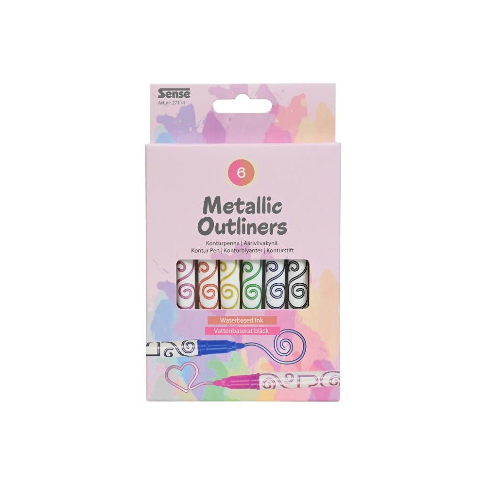 Sense Outliner Penna SENSE Metallic 6/fp