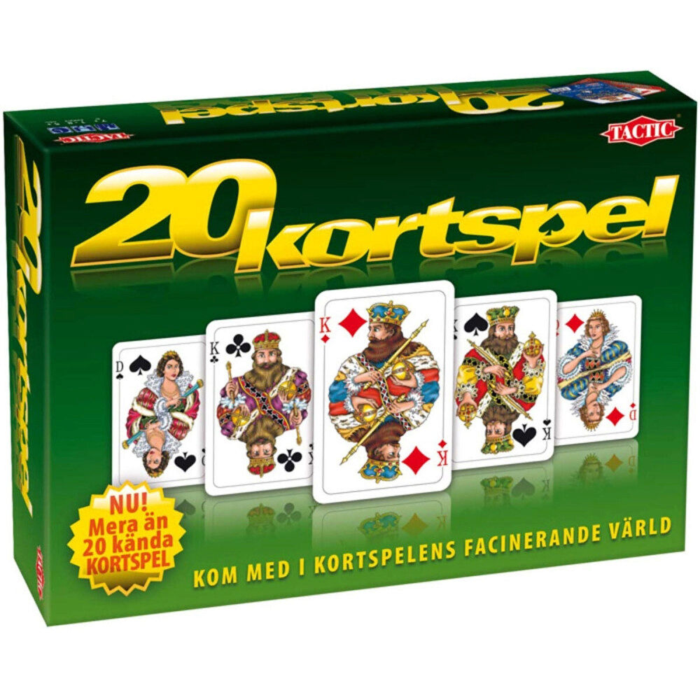 Tactic 20 kortspel (bok)