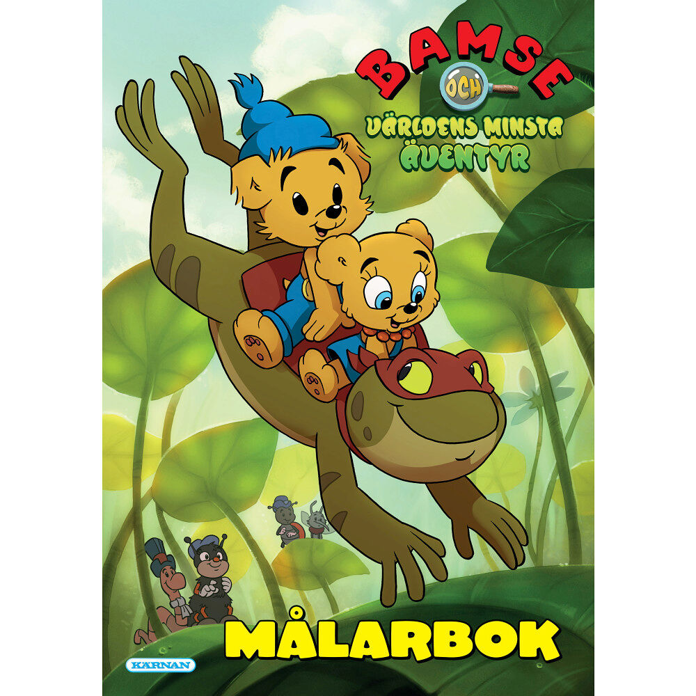 Egmont Story House Målarbok Bamse och världens minsta äventyr (häftad)