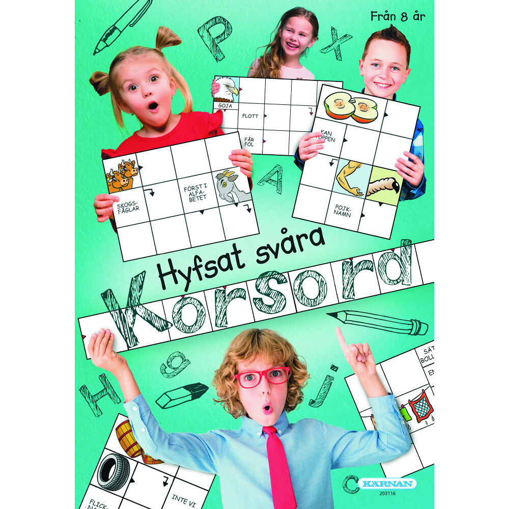 Egmont Publishing AB Hyfsat svåra korsord (häftad)