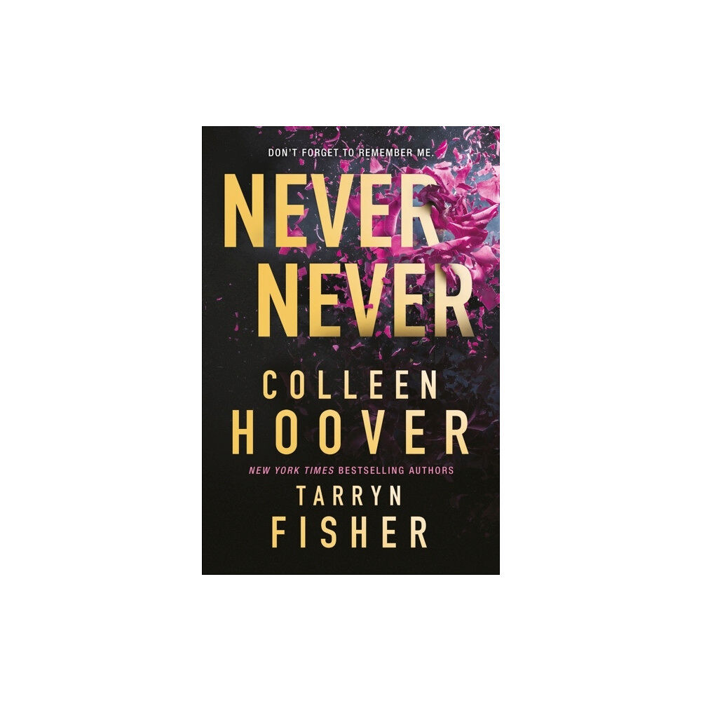 Colleen Hoover Never Never (pocket, eng)