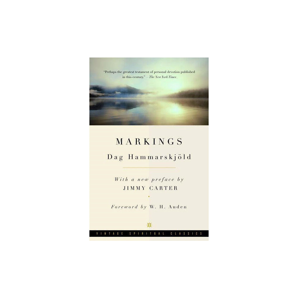 Dag Hammarskjöld Markings (häftad, eng)