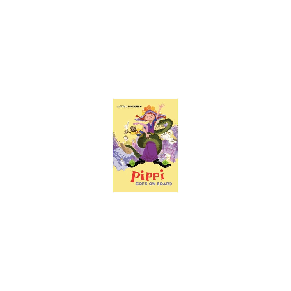 Astrid Lindgren Pippi Goes on Board (inbunden, eng)