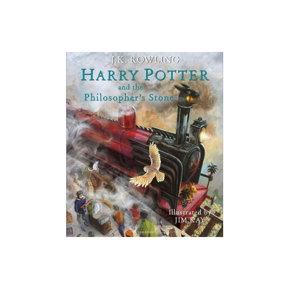 J.K. Rowling Harry Potter and the Philosophers Stone Illustrated Edition (inbunden, eng)