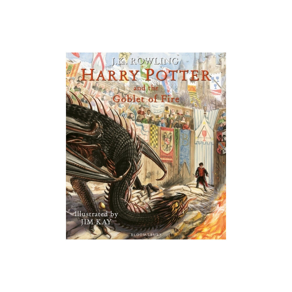 J.K. Rowling Harry Potter and the Goblet of Fire - Illustrated Edition (inbunden, eng)