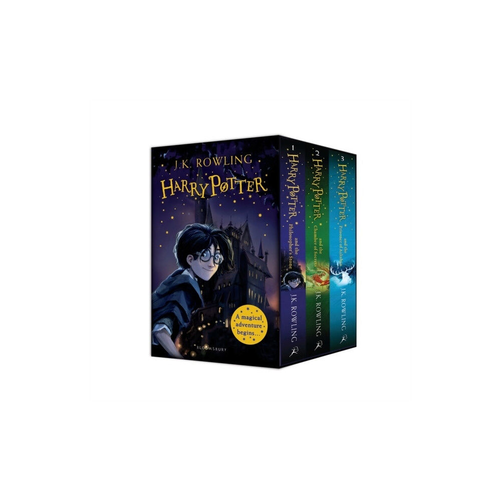 J.K. Rowling Harry Potter 1-3 Box Set: A Magical Adventure Begins (bok, eng)