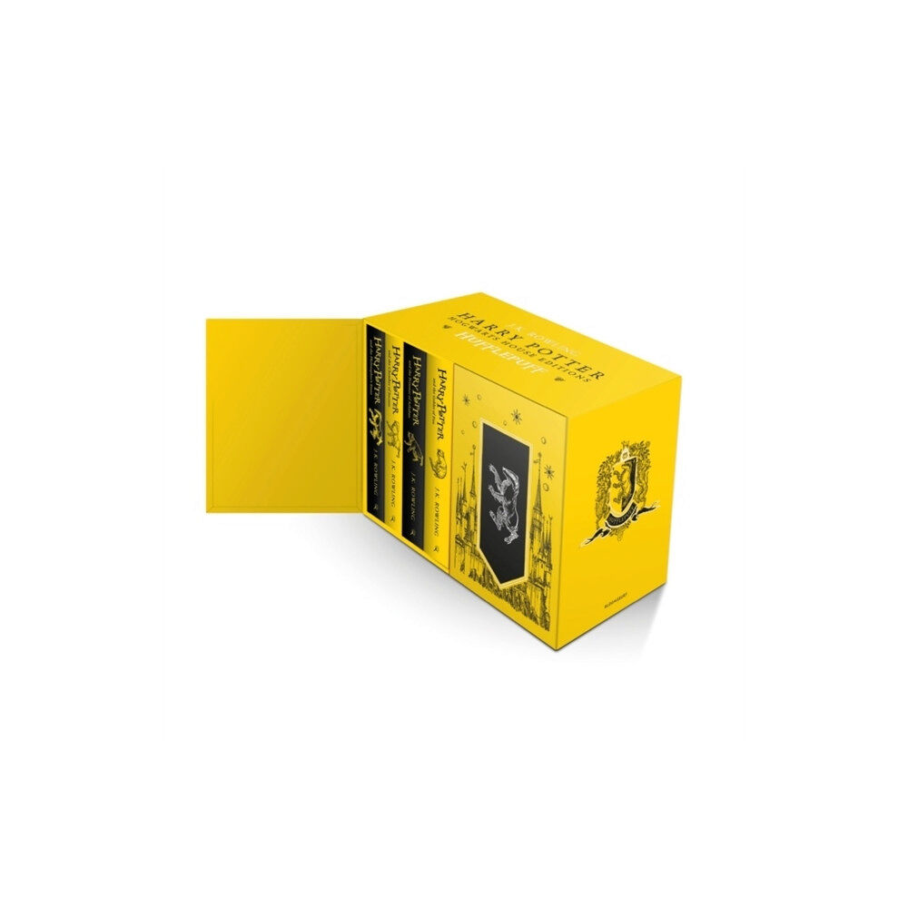 J.K. Rowling Harry Potter Hufflepuff House Edition Hardback Box Set (inbunden, eng)