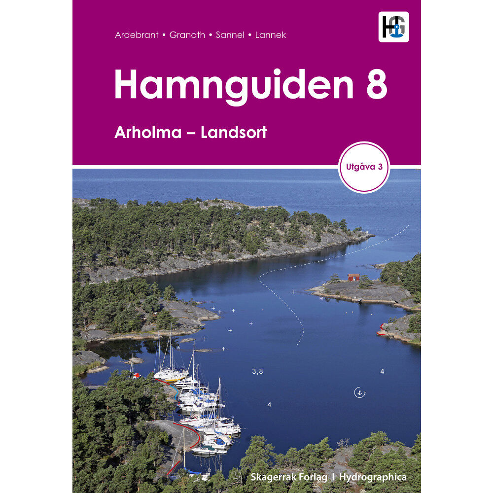 Torbjörn Ardebrant Hamnguiden 8. Arholma - Landsort (bok, spiral)