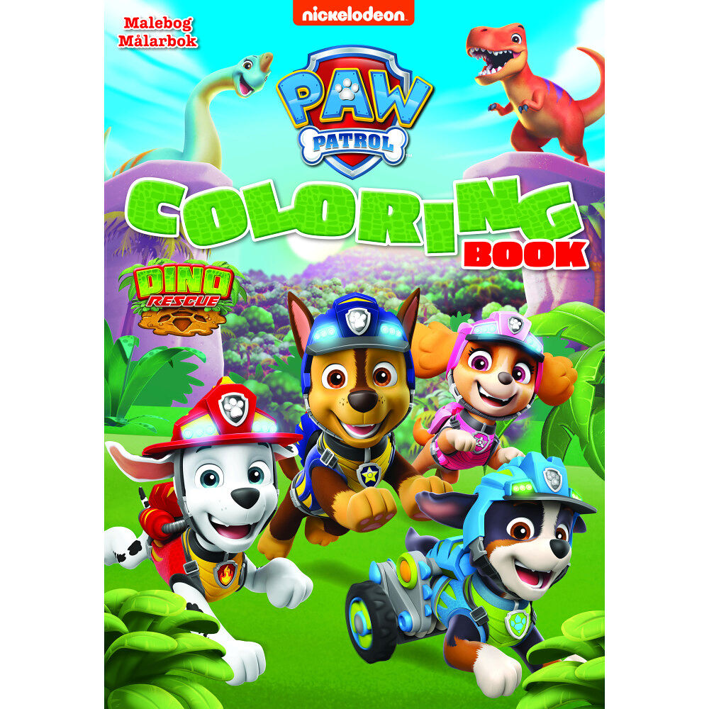 Karrusel Forlag Cargo Int Aps Paw Patrol Dino Coloring Book (häftad)