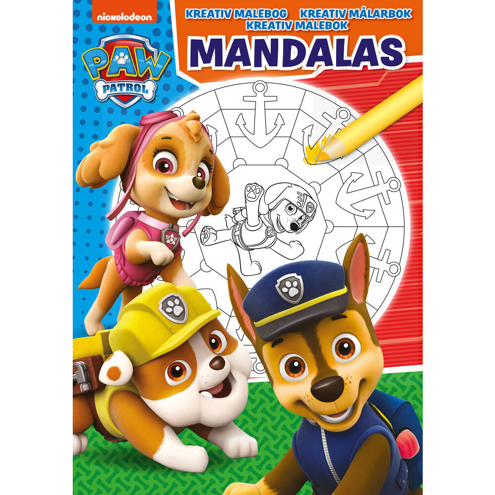 Karrusel Forlag Cargo Int Aps Nickelodeon Mandalas Paw Patrol (häftad)