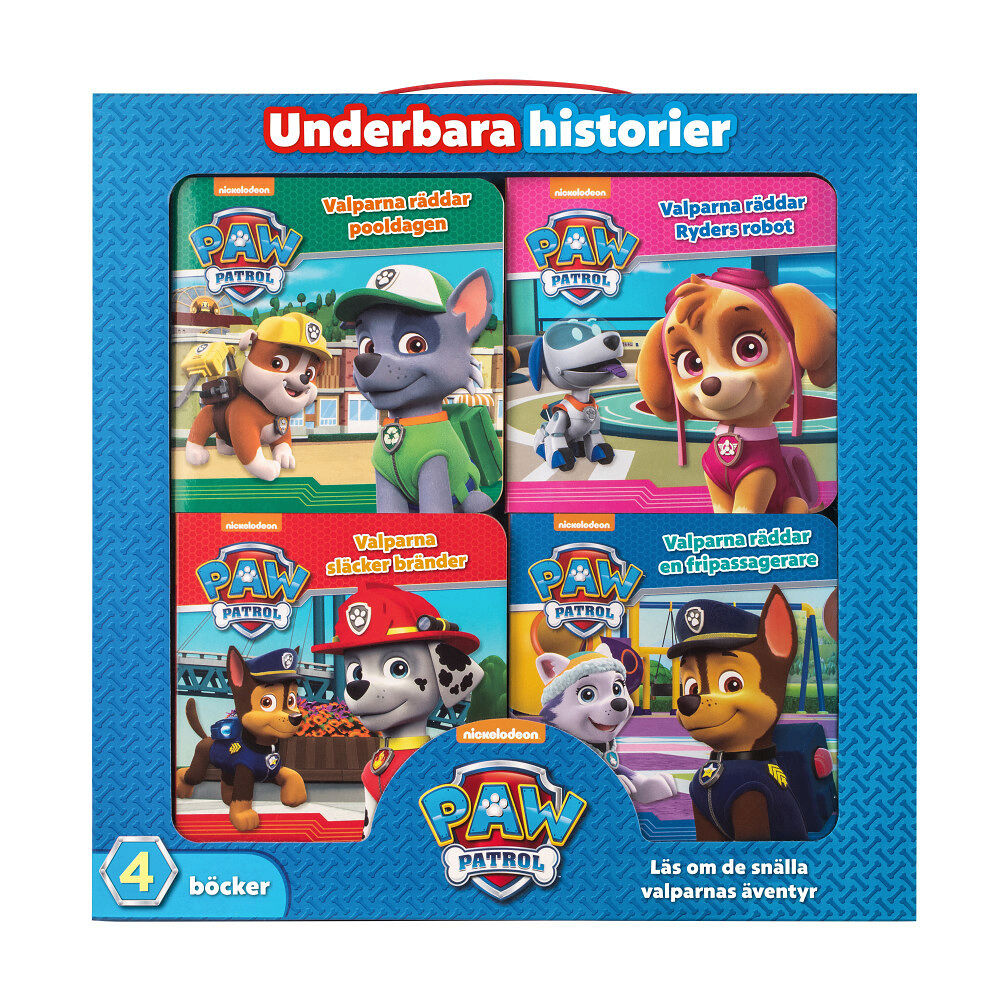 Karrusel Forlag Cargo Int Aps Paw Patrol - Underbara historier (4 boardböcker) (bok, board book)