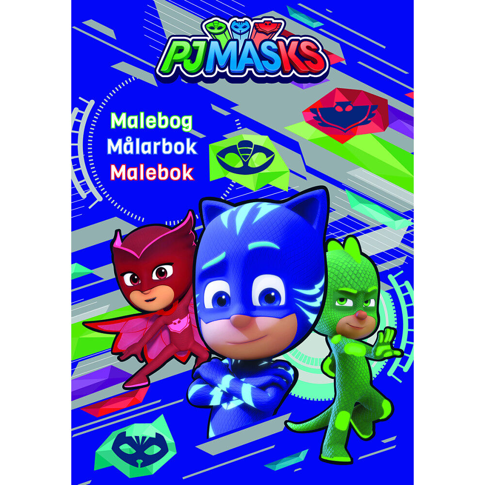 Karrusel Forlag Cargo Int Aps PJ Masks Målarbok (häftad)