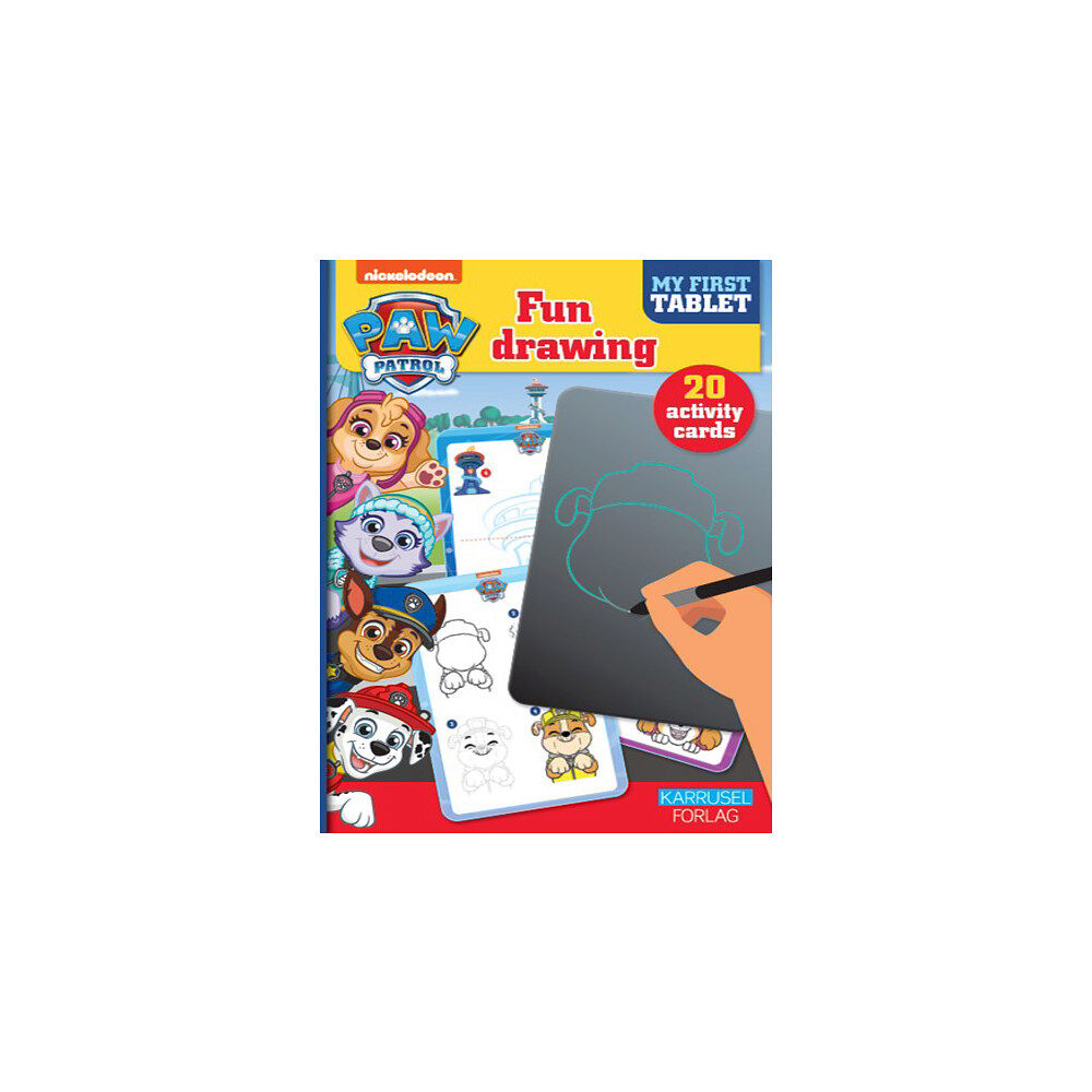 Karrusel Forlag Cargo Int Aps Nickelodeon : Paw Patrol : My First Tablet : Fun drawing (bok, eng)