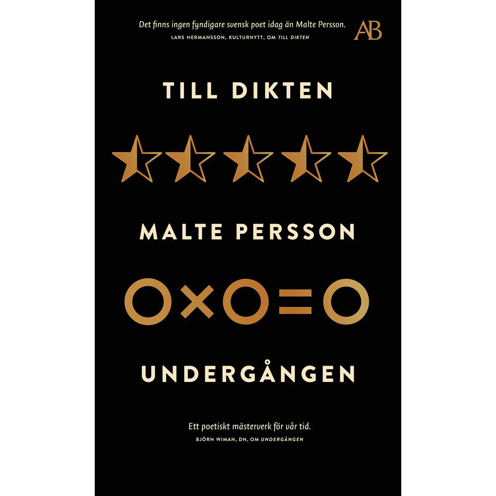 Malte Persson Till dikten / Undergången (pocket)