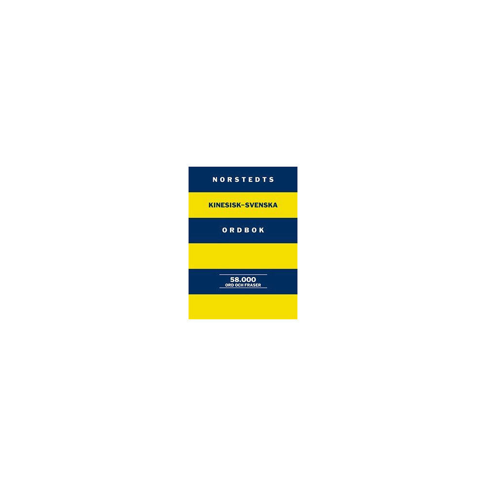 Lars Ragvald Norstedts kinesisk-svenska ordbok (bok, kartonnage)