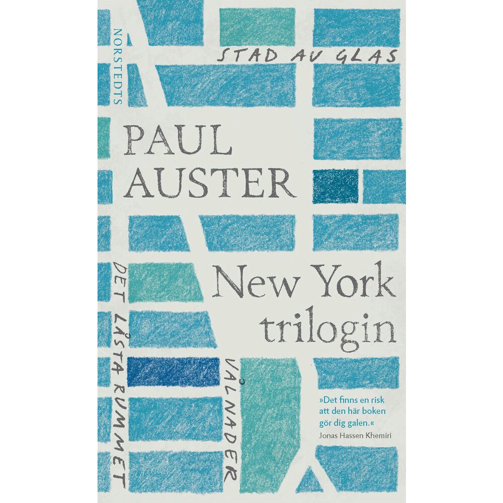 Paul Auster New York-trilogin (pocket)