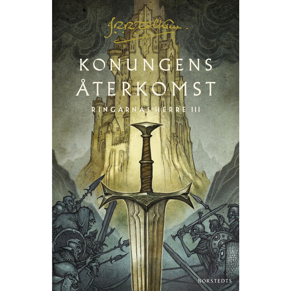 J. R. R. Tolkien Konungens återkomst (bok, danskt band)