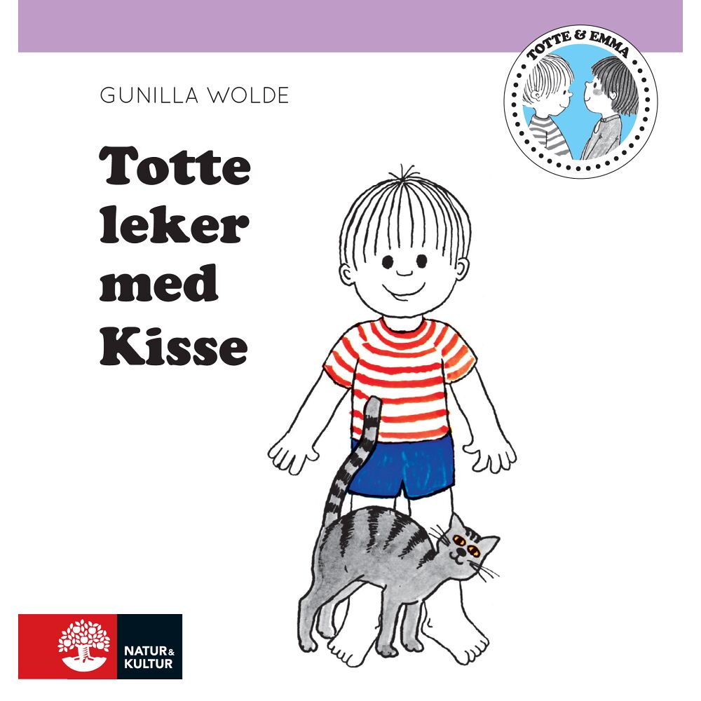 Gunilla Wolde Totte leker med kisse (inbunden)