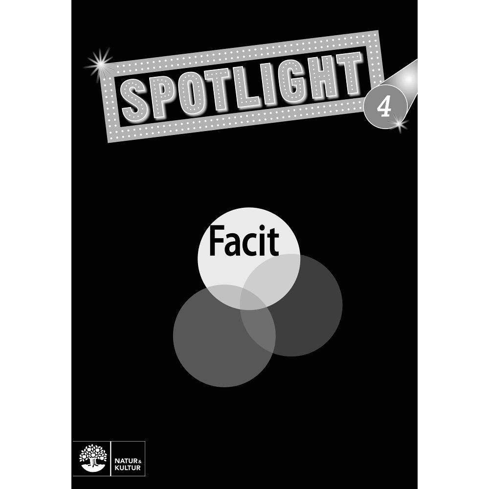 Birgitta Ecker Hoas Spotlight 4 facit (häftad, eng)