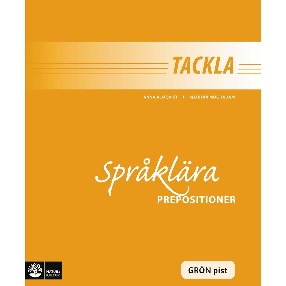 Anna Almqvist Tackla Språklära Prepositioner Grön pist (1-pack) (häftad)