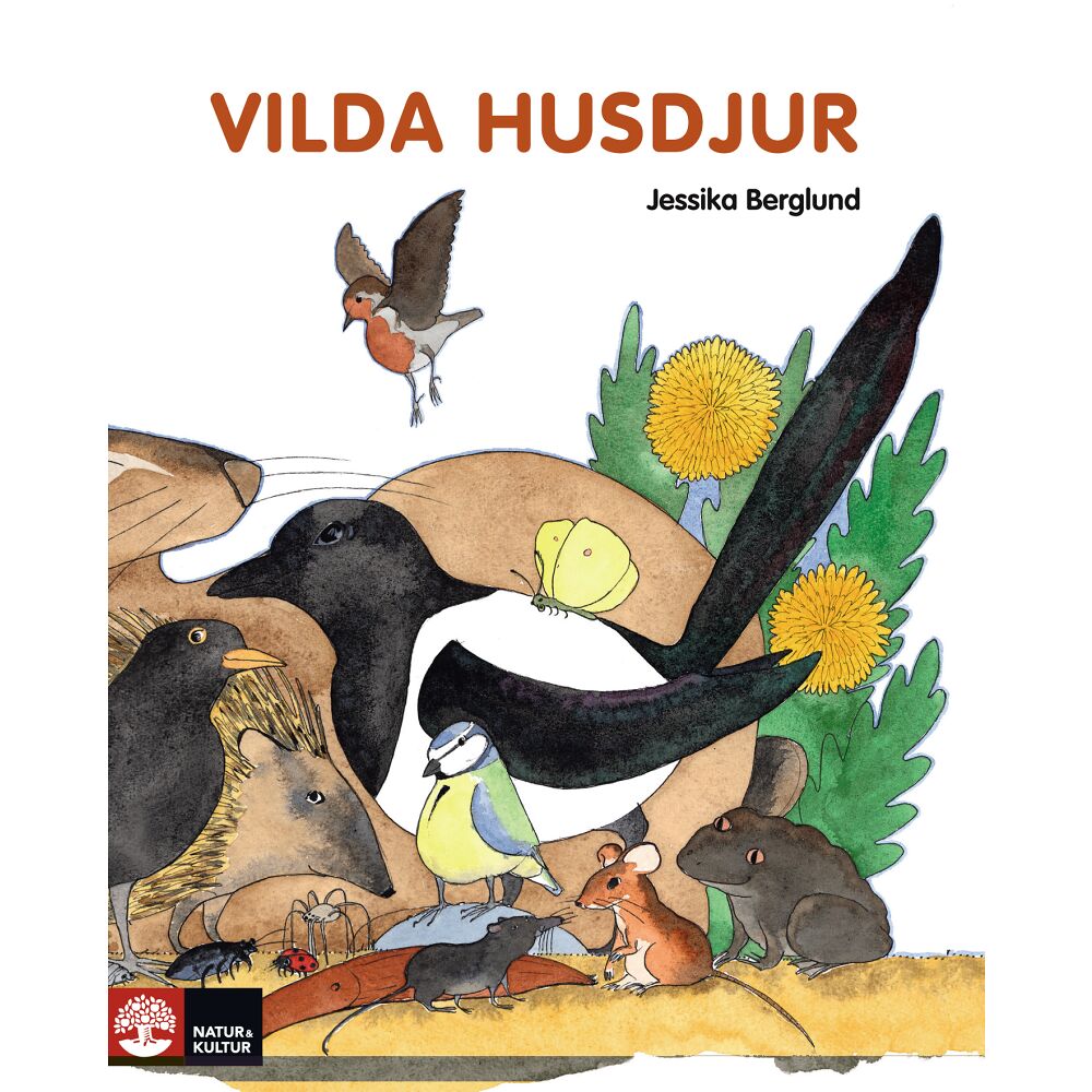 Jessika Berglund Vilda husdjur faktabok (häftad)