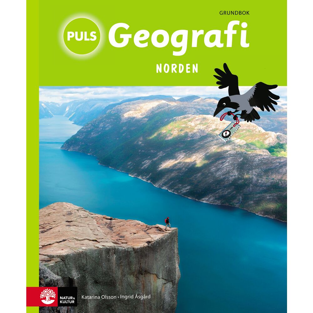 Katarina Olsson PULS Geografi 4-6 Norden Tredje uppl Grundbok (inbunden)