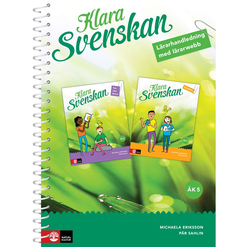 Michaela Eriksson Klara svenskan åk 5 Lärarhandledning med lärarwebb (bok)