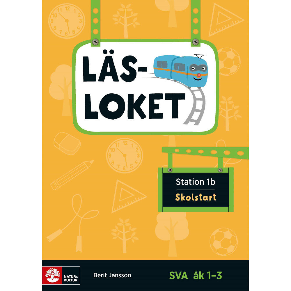 Berit Jansson Läsloket åk 1-3 Station 1b Skolstart (häftad)