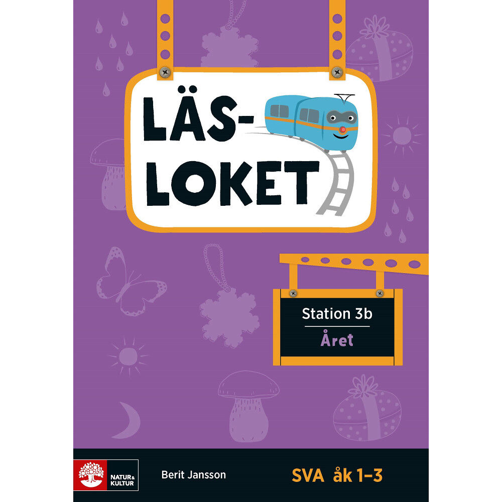 Berit Jansson Läsloket åk 1-3 Station 3b Året (häftad)