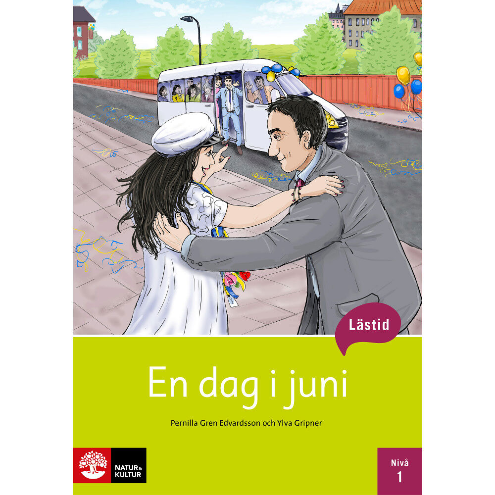 Pernilla Gren Edvardsson Lästid, En dag i juni, Nivå 1 (häftad)