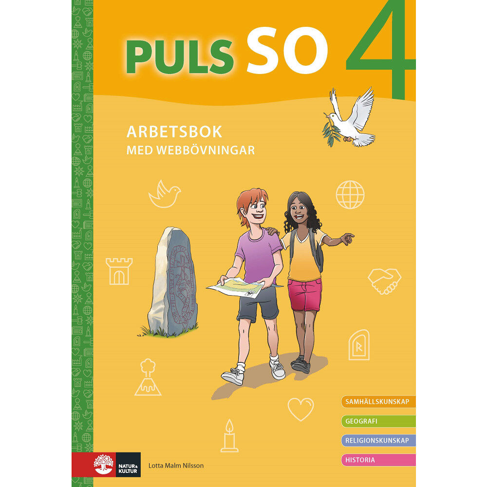 Lotta Malm Nilsson PULS SO åk 4 Arbetsbok med elevwebb (häftad)