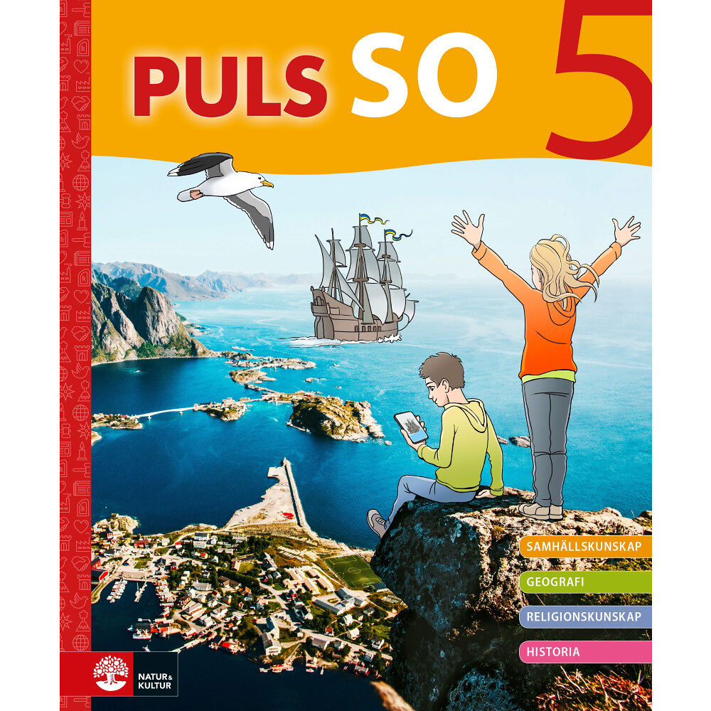 Marianne Abrahamsson PULS SO åk 5 Grundbok (inbunden)