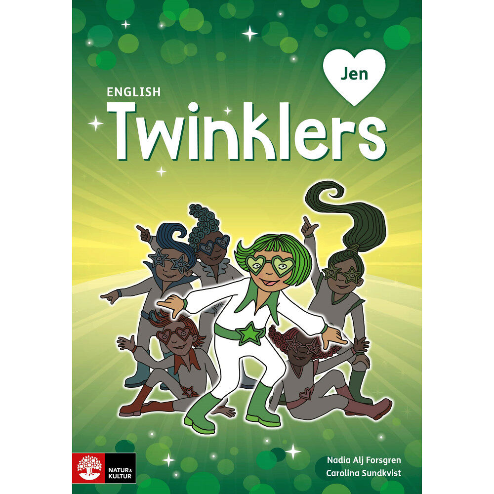 Natur & Kultur Läromedel English Twinklers green Jen (häftad)