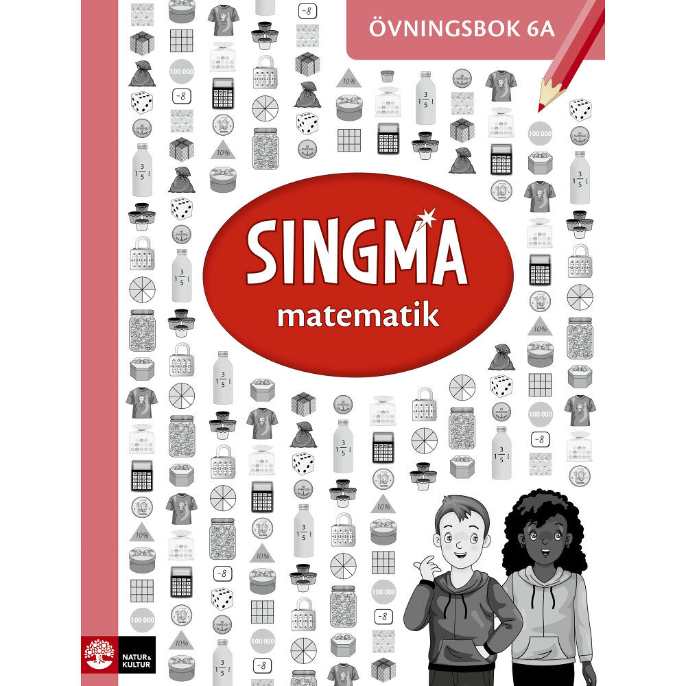 Natur & Kultur Läromedel Singma matematik 6A Övningsbok (häftad)