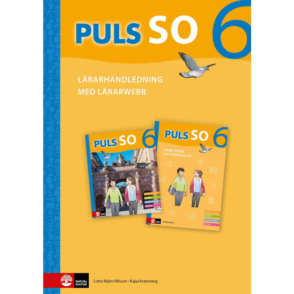 Lotta Malm Nilsson PULS SO åk 6 Lärarhandledning med lärarwebb (bok, spiral)