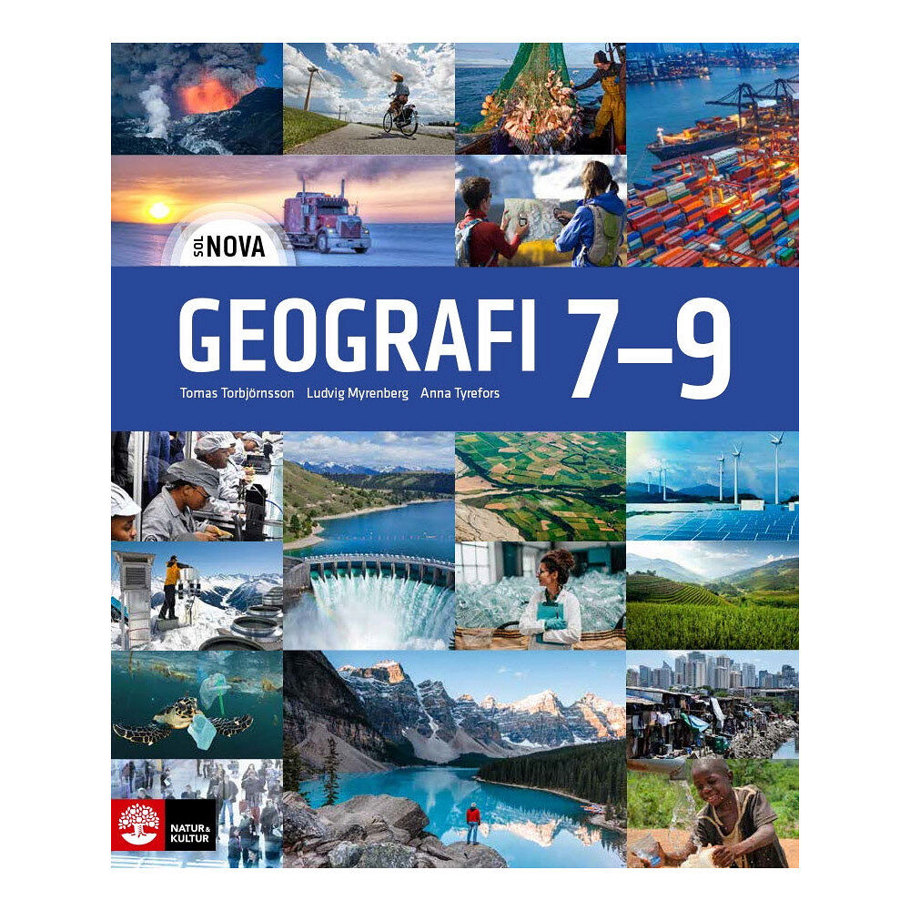 Ludvig Myrenberg SOL NOVA Geografi 7-9 (inbunden)