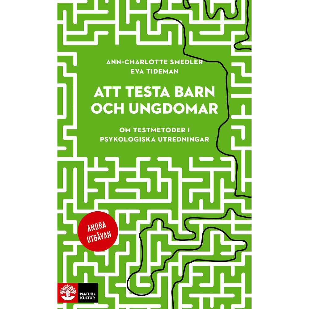 Ann-Charlotte Smedler Att testa barn och ungdomar : om testmetoder i psykologiska utredningar (inbunden)