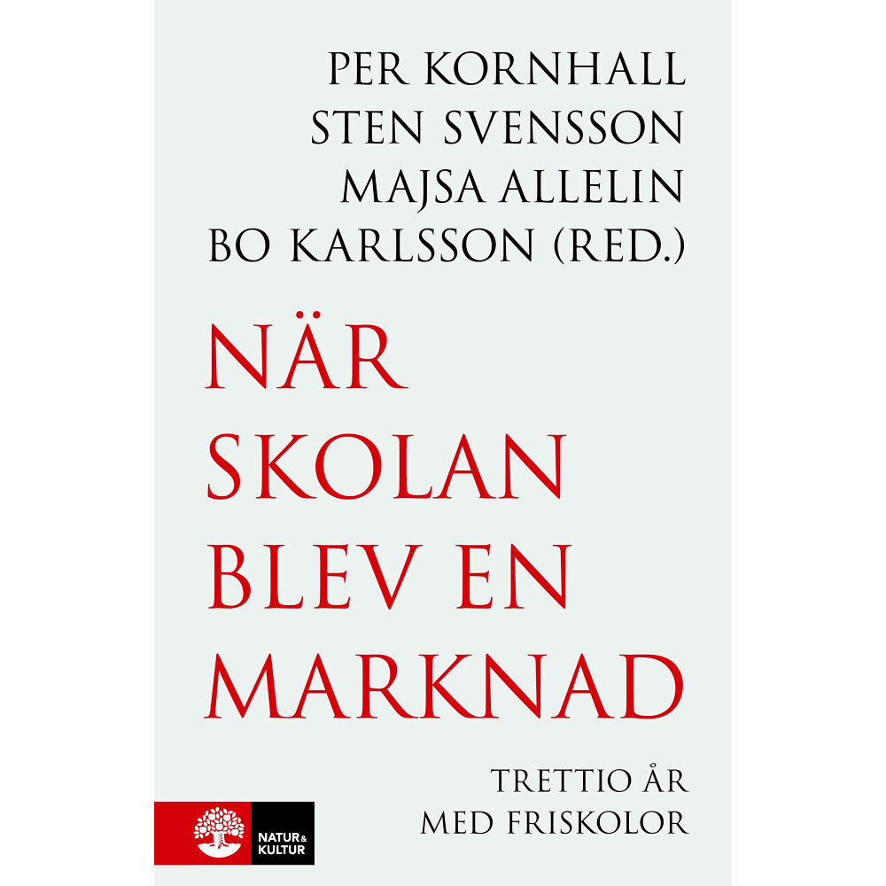 Natur & Kultur Läromedel När skolan blev en marknad : trettio år med friskolor (bok, flexband)