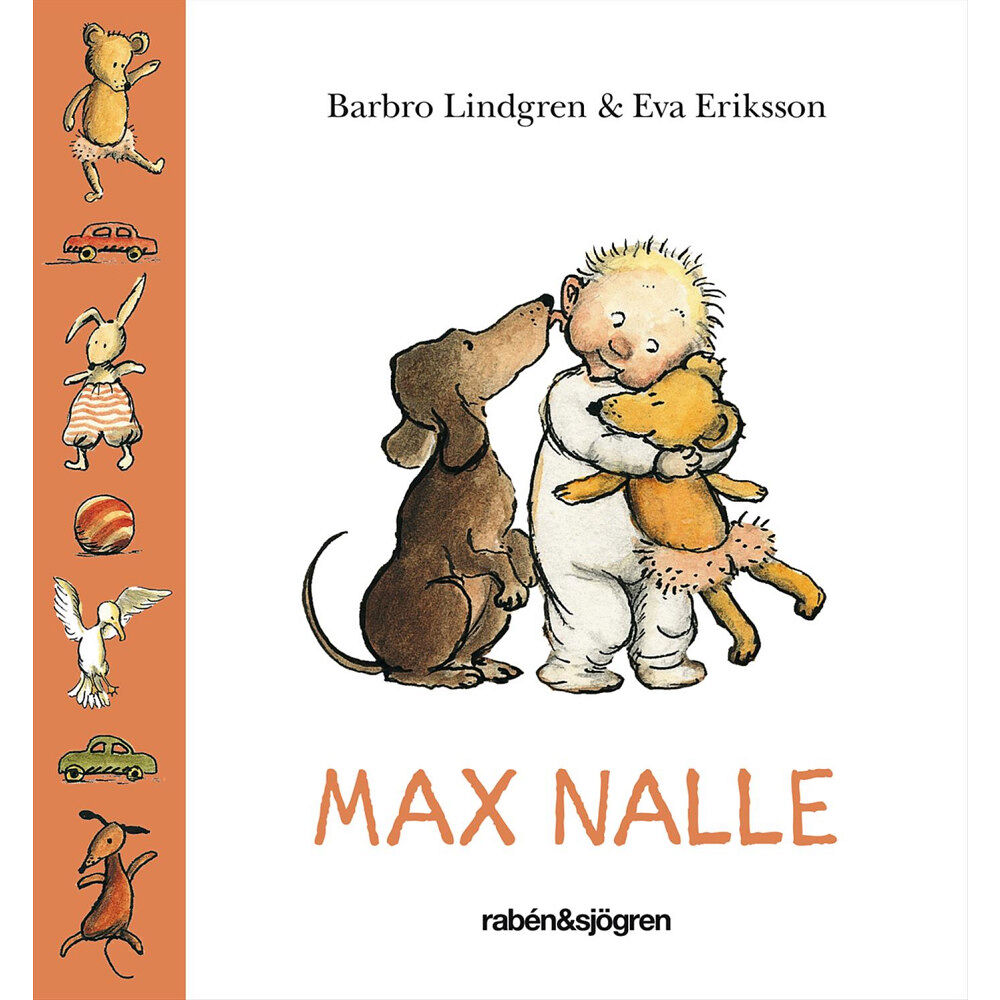 Barbro Lindgren Max nalle (bok, board book)