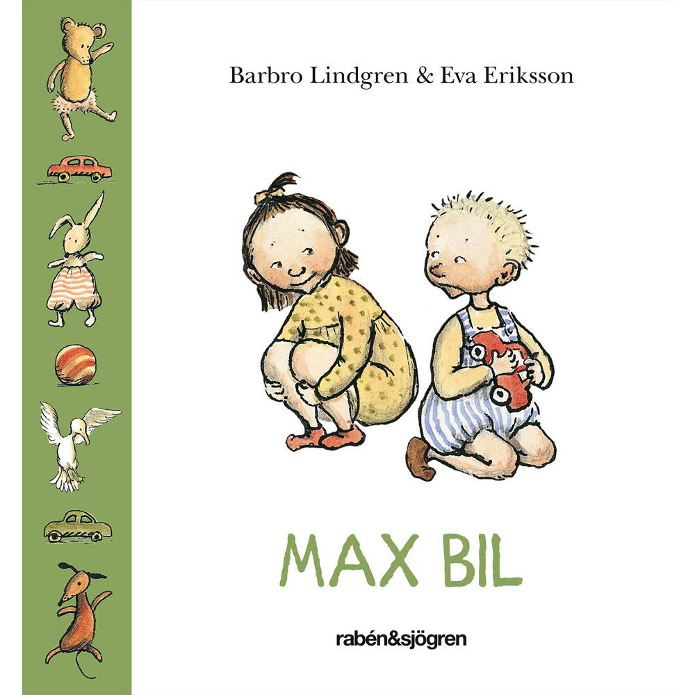 Barbro Lindgren Max bil (bok, board book)