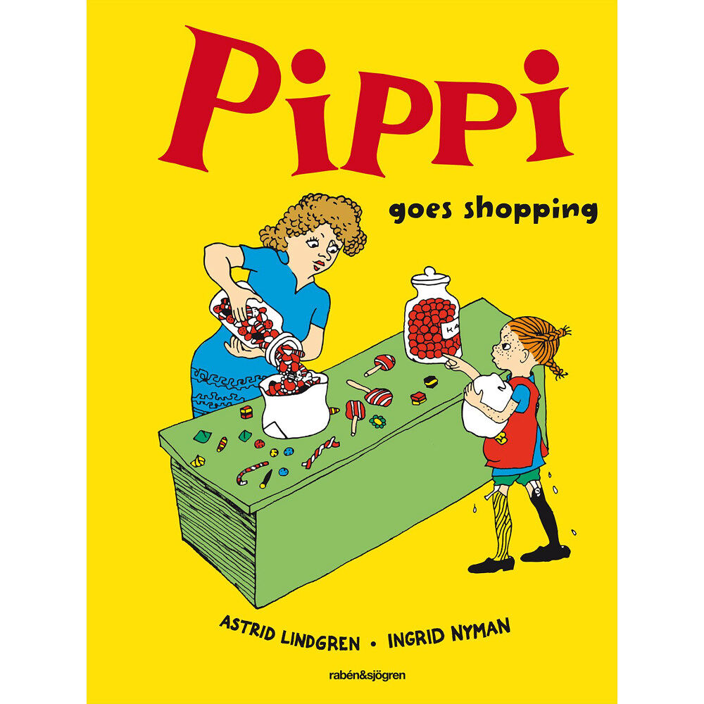 Astrid Lindgren Pippi goes shopping (inbunden, eng)