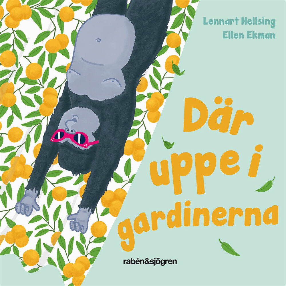 Lennart Hellsing Där uppe i gardinerna (bok, board book)