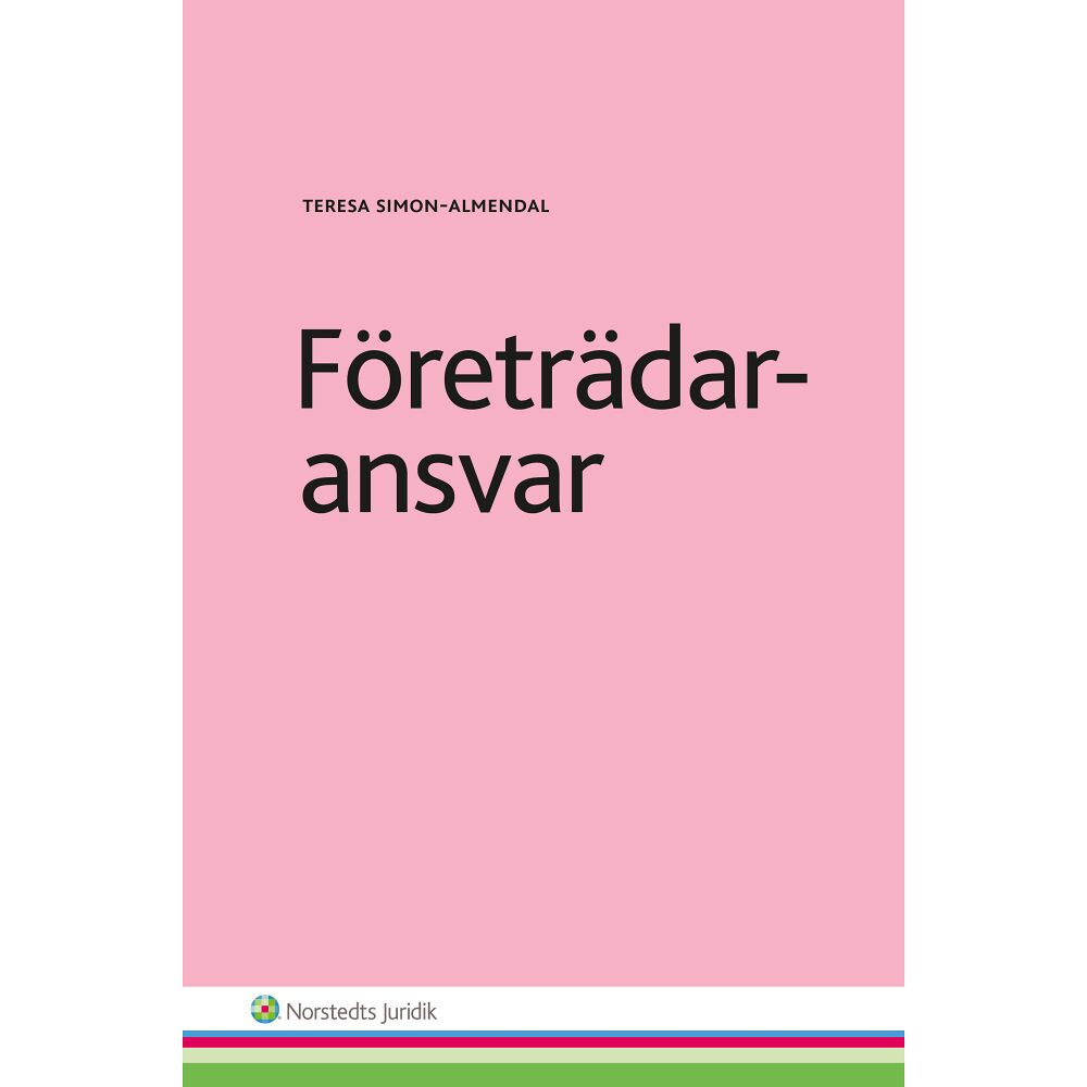 Teresa Simon-Almendal Företrädaransvar (häftad)