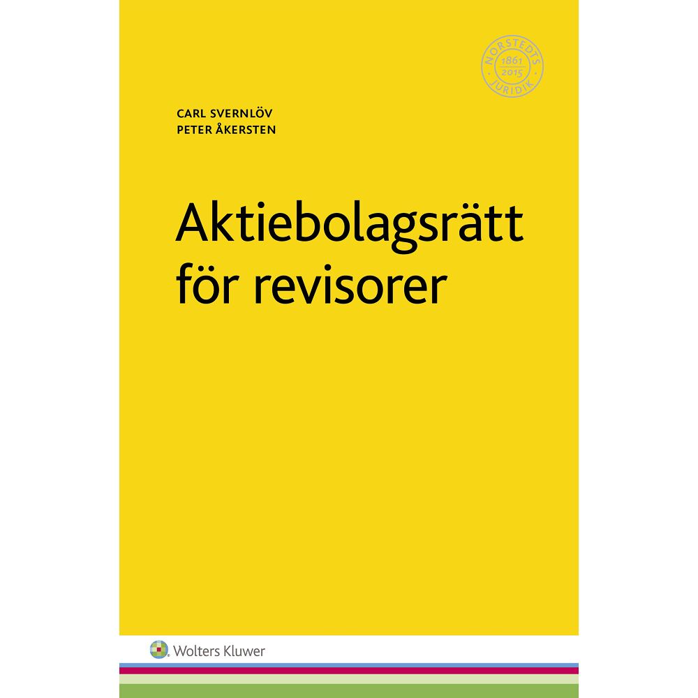 Carl Svernlöv Aktiebolagsrätt för revisorer (häftad)