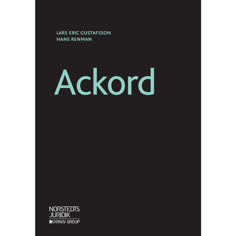 Lars Eric Gustafsson Ackord (häftad)
