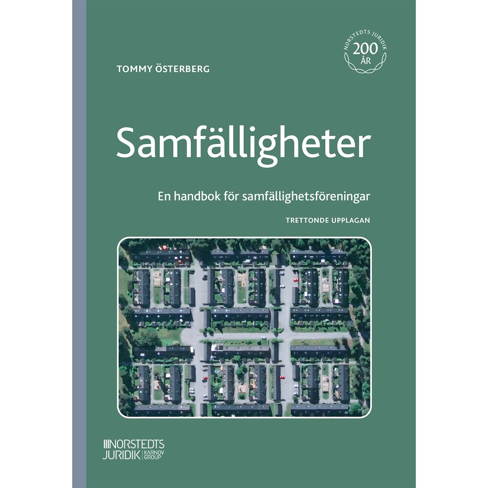 Tommy Österberg Samfälligheter : handbok för samfällighetsföreningar (häftad)