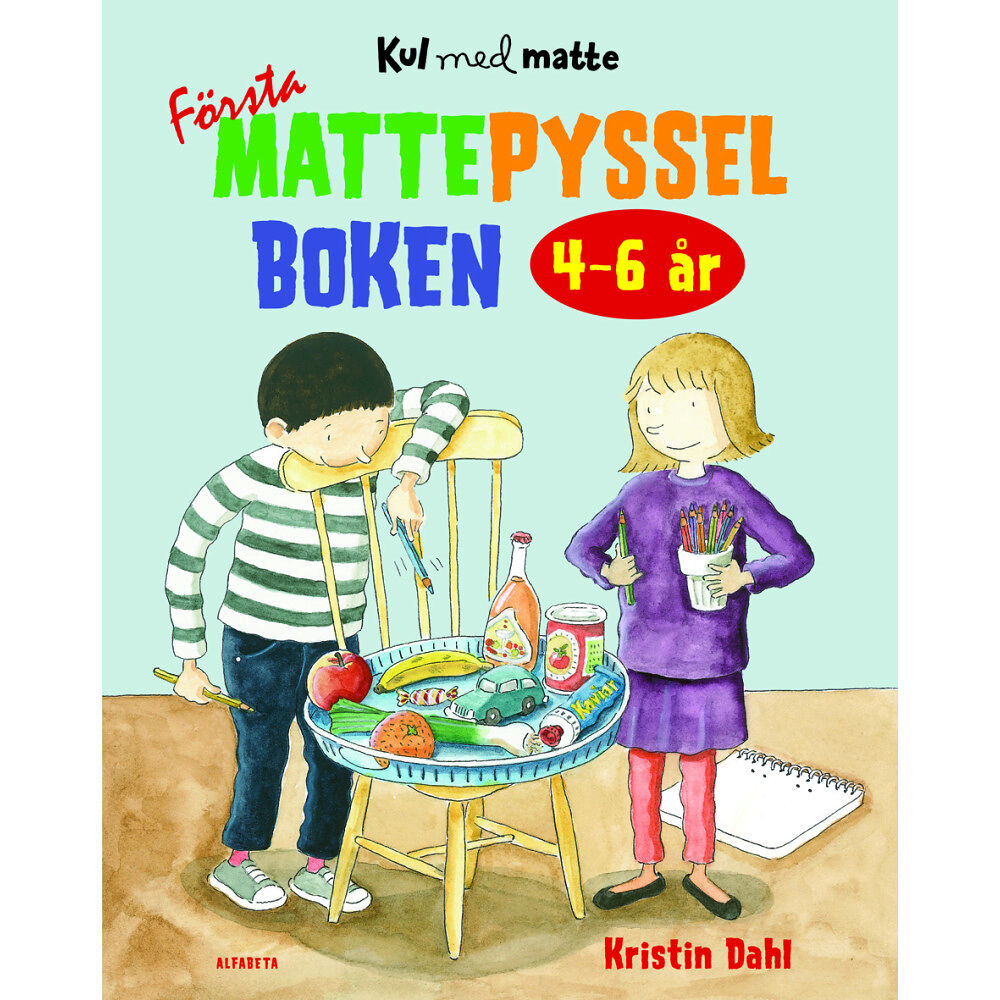 Kristin Dahl Första Mattepysselboken 4-6 år (häftad)