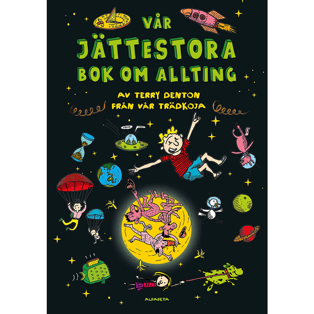 Alfabeta Vår jättestora bok om allting (inbunden)